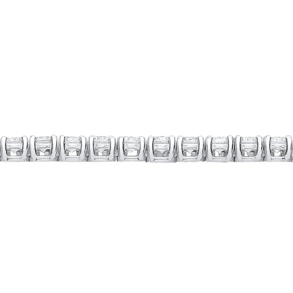 18ct White Gold 10.00ct 17 Inch Necklace Hanron Jewellery