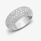 18ct White Gold Diamond Bombay Ring HEERA DIAMONDS