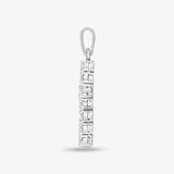 18ct White Gold Diamond Cross Pendent HEERA DIAMONDS