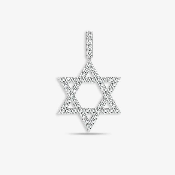 18ct White Gold Diamond Pendant HEERA DIAMONDS