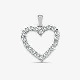 18ct White Gold Diamond Pendant HEERA DIAMONDS