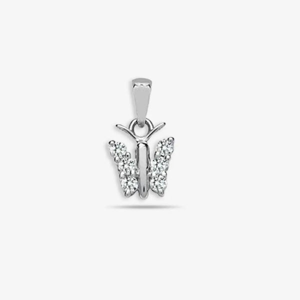 18ct White Gold Diamond Pendant HEERA DIAMONDS