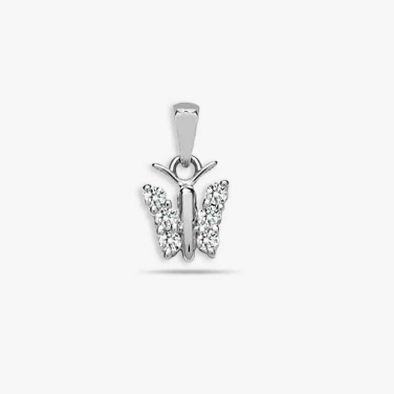 18ct White Gold Diamond Pendant HEERA DIAMONDS
