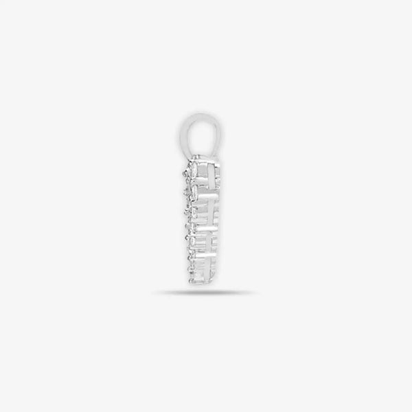 18ct White Gold Diamond Pendant HEERA DIAMONDS