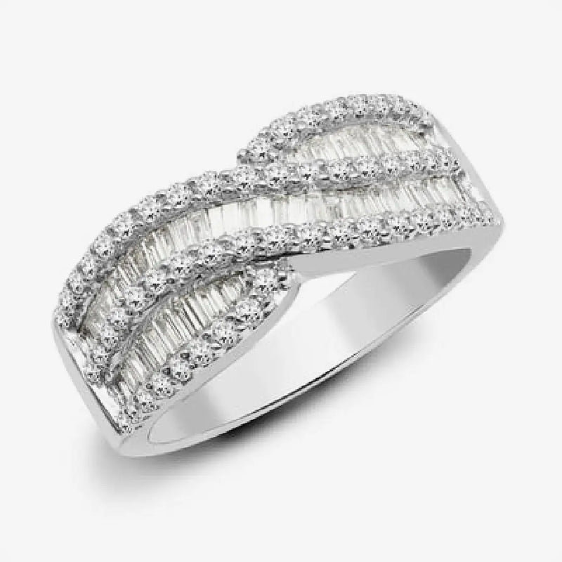 18ct White Gold Diamond Ring HEERA DIAMONDS