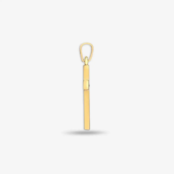 18ct Yellow Gold Diamond Cross HEERA DIAMONDS