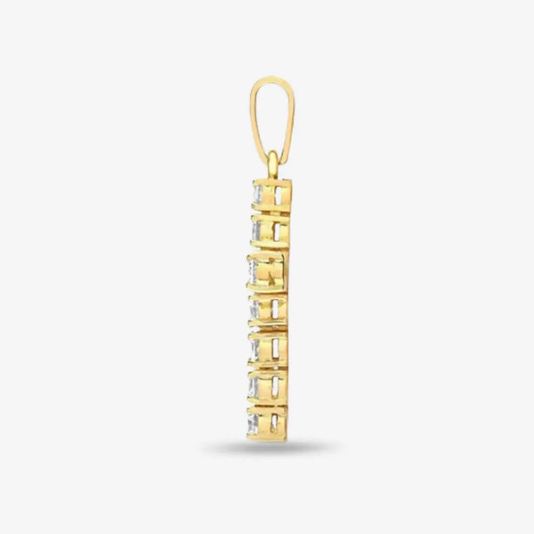 18ct Yellow Gold Diamond Cross HEERA DIAMONDS