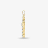 18ct Yellow Gold Diamond Cross HEERA DIAMONDS