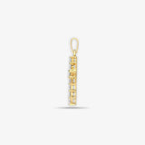 18ct Yellow Gold Diamond Cross HEERA DIAMONDS