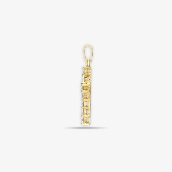 18ct Yellow Gold Diamond Cross HEERA DIAMONDS