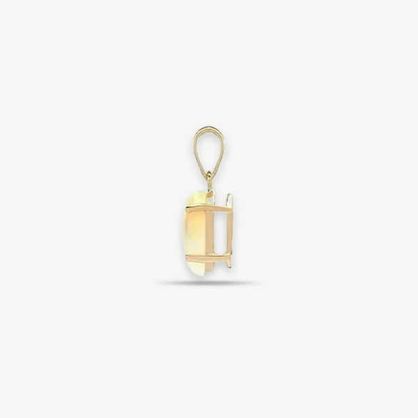 18ct Yellow Gold Opal Pendant HEERA DIAMONDS