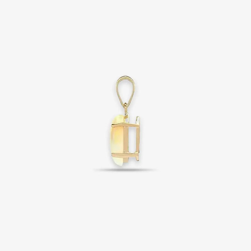 18ct Yellow Gold Opal Pendant HEERA DIAMONDS