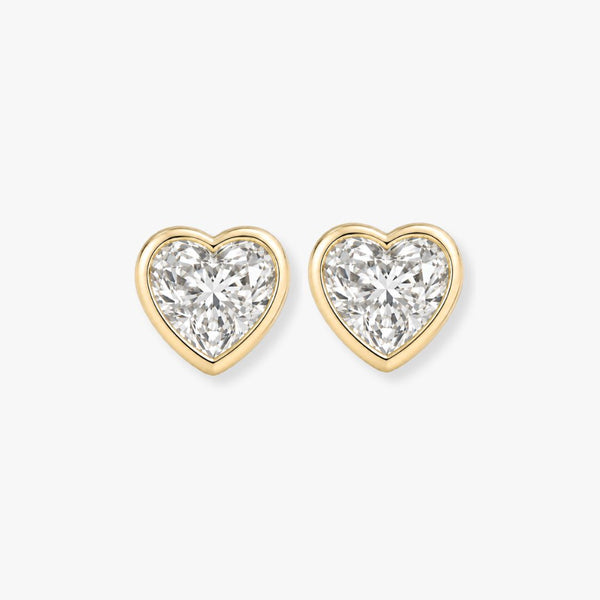 "Lily" 2 CT Solitaire Diamond Earrings