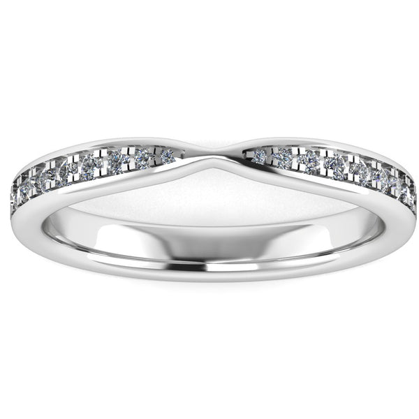 "Sole" Diamond Gradient Eternity Ring E64 - HEERA DIAMONDS