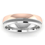 Men's Pattern Band Wedding Ring   WP42