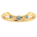 "Zyna" Centre Dip Diamond Eternity Ring ET12 - HEERA DIAMONDS