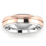 Men's Pattern Band Wedding Ring WP47