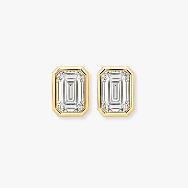 "Cora" 2 CT Solitaire Diamond Earrings