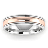 Men's Pattern Band Wedding Ring  WP35