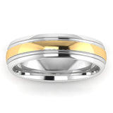 Men's Pattern Band Wedding Ring  WP37