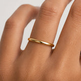 2.5mm Band Classic Soft Court Wedding Ring