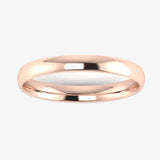 2.5mm Band Classic Traditional Court Wedding Ring