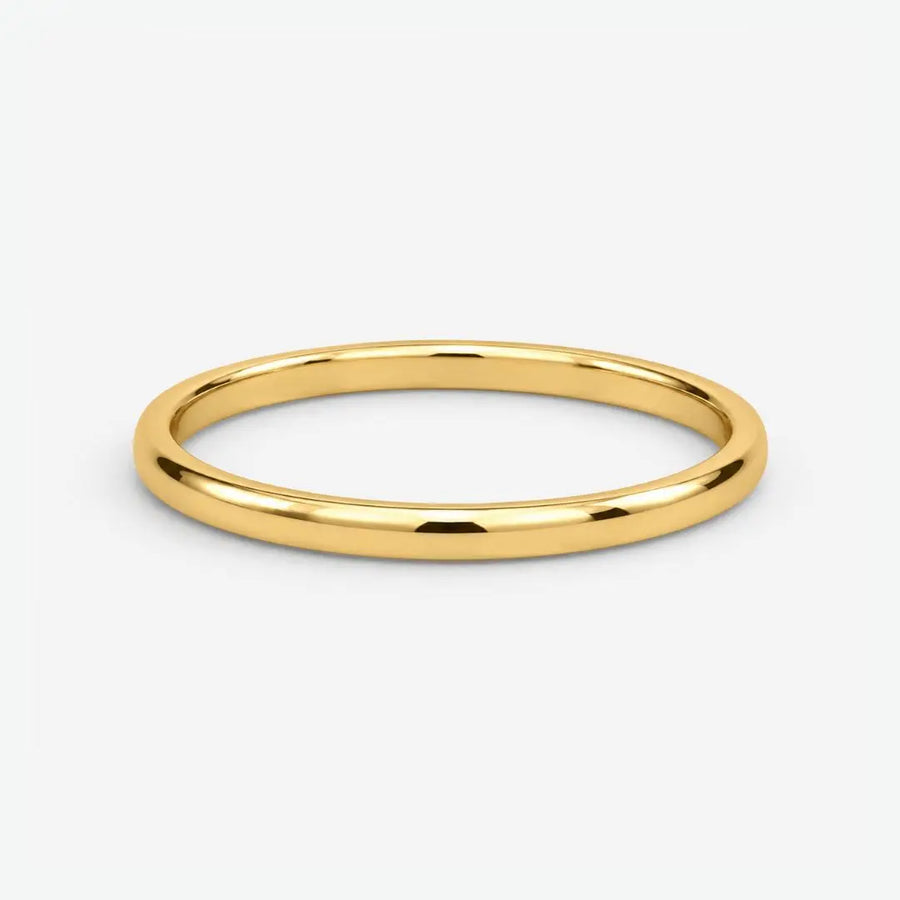 2.5mm Band Classic Traditional Court Wedding Ring