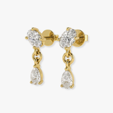 "Esha" Drop Diamond Earrings
