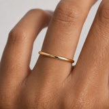 2mm Band Classic Soft Court Wedding Ring
