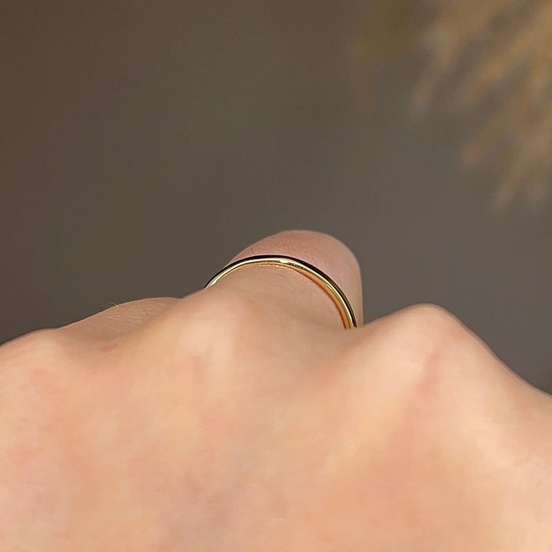 2mm Band Classic Soft Court Wedding Ring - HEERA DIAMONDS