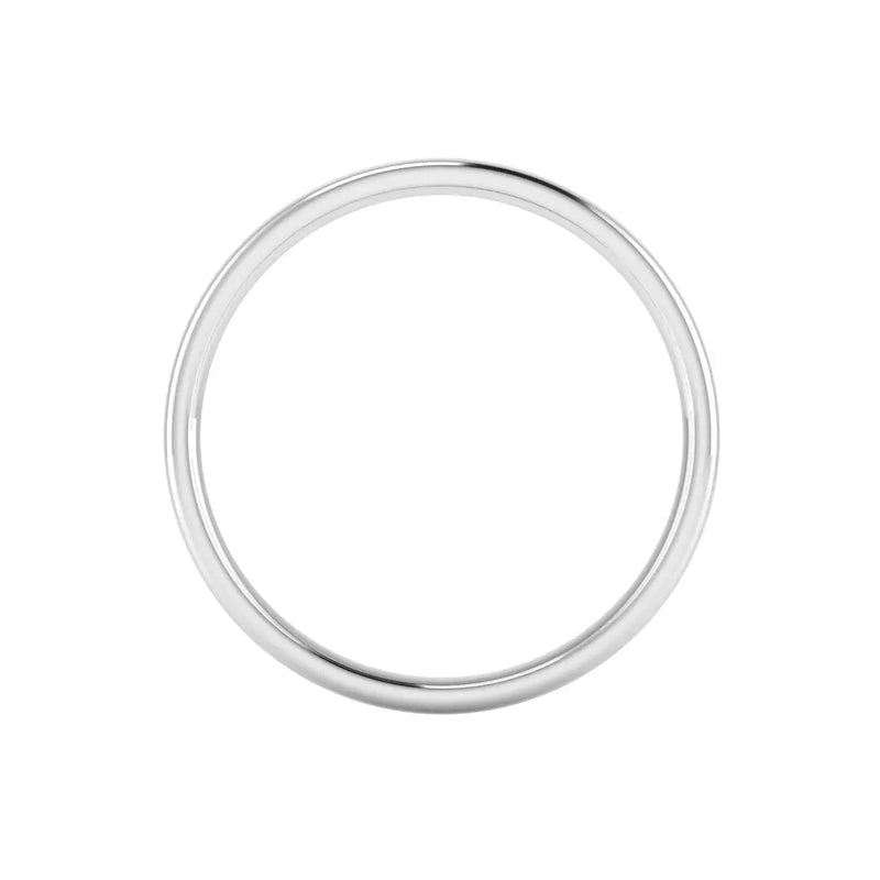 2mm Band Classic Soft Court Wedding Ring - HEERA DIAMONDS