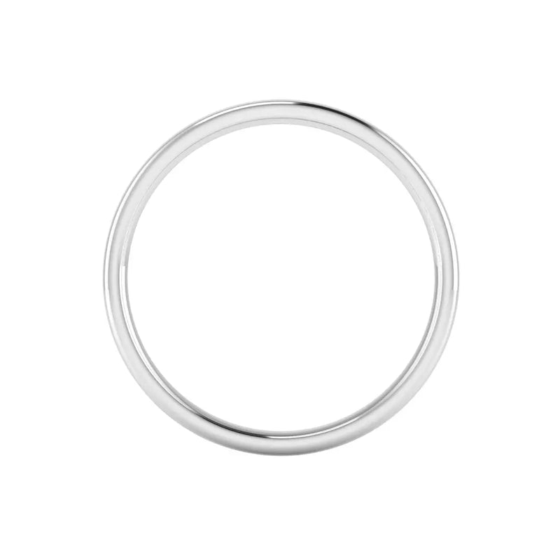 2mm Band Classic Soft Court Wedding Ring - HEERA DIAMONDS