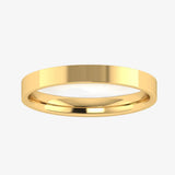 2mm Band Flat Court Wedding Ring
