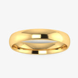 3.5mm Band Classic Traditional Court Wedding Ring