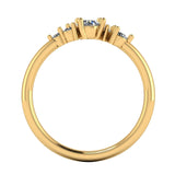 "Zoi" Irregular Round Brilliant Diamond Eternity Ring ET5 - HEERA DIAMONDS
