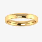 3mm Band Classic Soft Court Wedding Ring