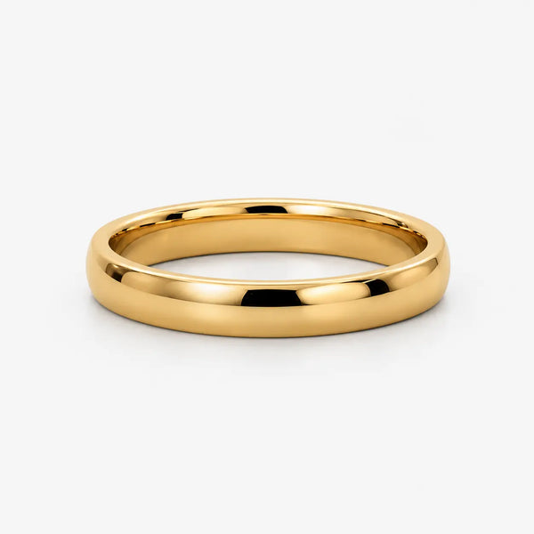 3mm Band Classic Soft Court Wedding Ring