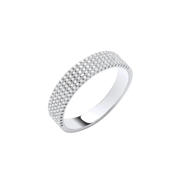 9ct White Gold 0.33ctw Ring Hanron Jewellery