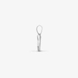 9ct White Gold Diamond Pendant HEERA DIAMONDS