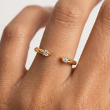 "Ada" Open Design 0.10ct Diamond Eternity Ring ET4