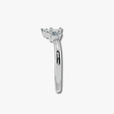 "Aeris" 0.60ct Bold Diamond Wave Shaped Eternity Band ET29