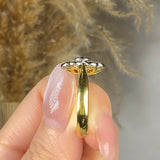 "Aeriselle" 0.99 Carat  Round Cut Natural Diamond Engagement Ring MDR3727