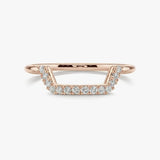 "Alexi" Micro Set 0.20ct Diamond Square Shaped Eternity Ring ET22