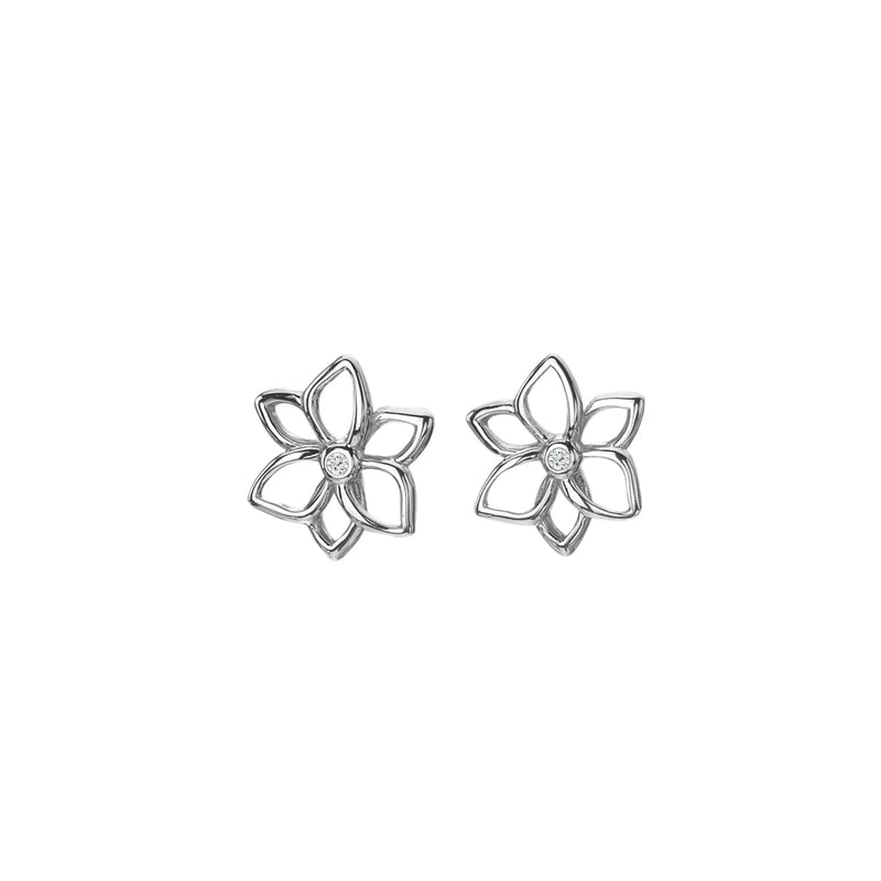 Amulets Flower Earrings Hot Diamonds