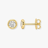 "Aria" 2 CT Solitaire Diamond Earrings HEERA DIAMONDS