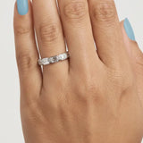 "Arlisse" 0.54 Carat Diamond Half Eternity Ring ET100