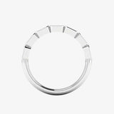 "Arlisse" 0.54 Carat Diamond Half Eternity Ring ET100
