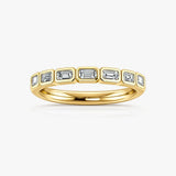 "Arlisse" 0.54 Carat Diamond Half Eternity Ring ET100