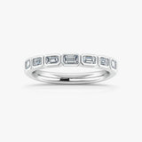 "Arlisse" 0.54 Carat Diamond Half Eternity Ring ET100