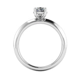 "Astrid" Solitaire Pear Cut Diamond Engagement Ring SSPS08 - HEERA DIAMONDS